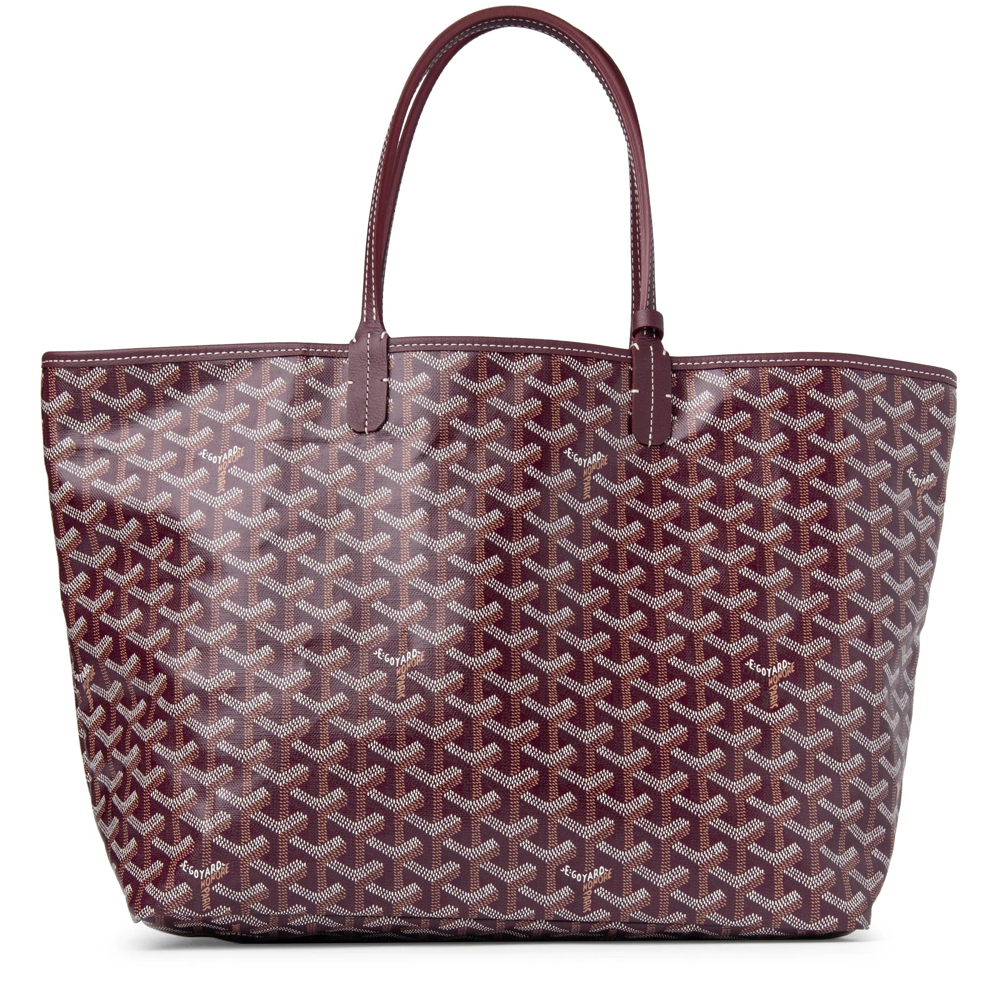 Goyard Saint Louis PM Tote Bag Burgundy